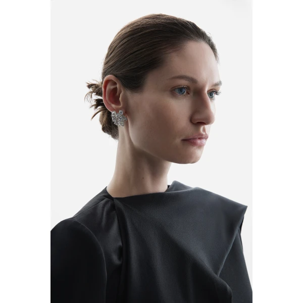 Rachel Gilbert Sapher Asymmetric Earring, view 3