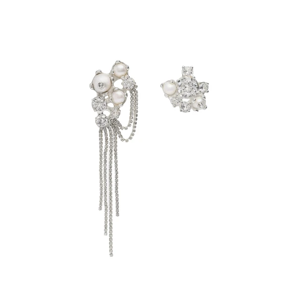 Sapher Asymmetric Earring