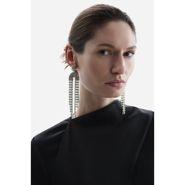 Rachel Gilbert Tansy Diamante Drop Earring, view 4