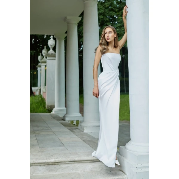 Rasario Jasmine Wedding Dress in White, view 6