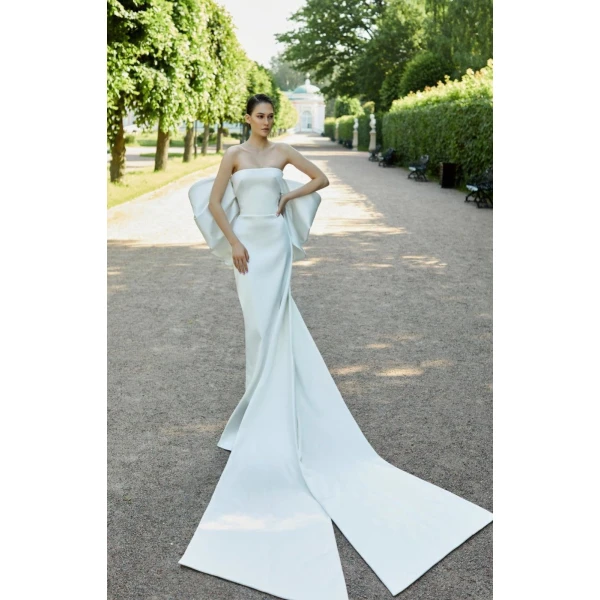 Rasario Mari Wedding Dress in White, view 2