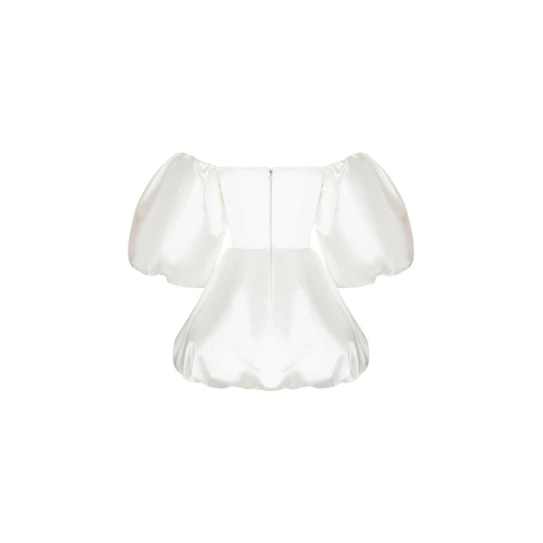 Rasario Mia Wedding Dress in White, view 2