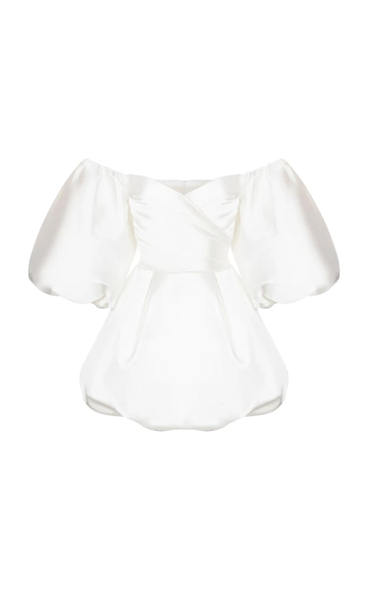 Mia Wedding Dress in White