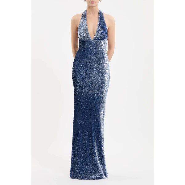 Rebecca Vallance Cambridge Column Gown | Evening Gowns | Luxury Shoes 