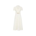 Rebecca Vallance Christopher Short Sleeve Midi Dress