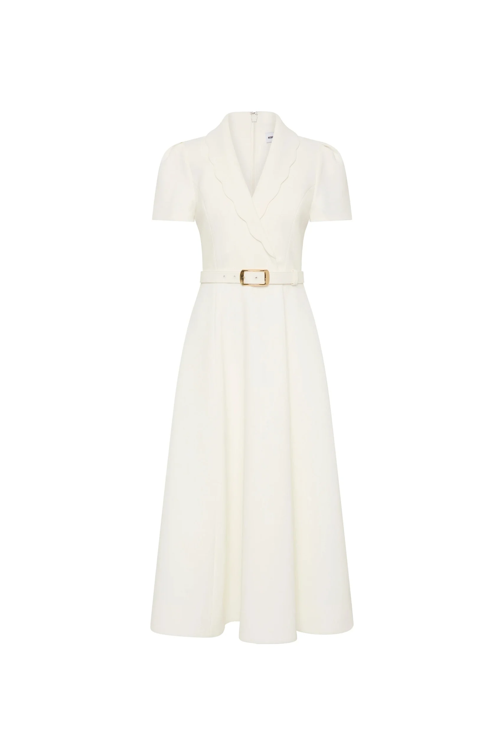 Rebecca Vallance midi dress Australia Signature Dresses – Luxury Shoes Rebecca Vallance Christopher Short Sleeve Midi Dress
