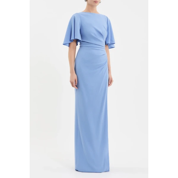 Rebecca Vallance Blue gown