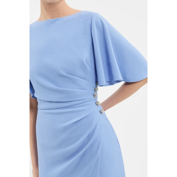 Rebecca Vallance Gimlet Gown in Cornflower Blue