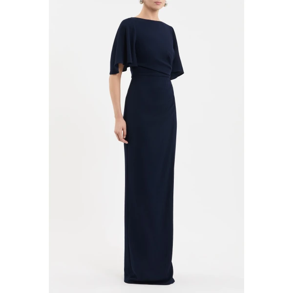 Rebecca Vallance Blue gown