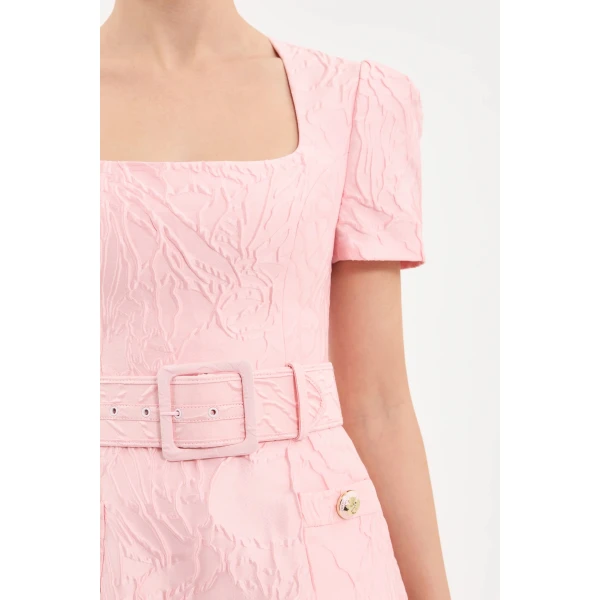Rebecca Vallance Helmsley Short Sleeve Midi Dress | Midi Dresses | Luxury Shoes 