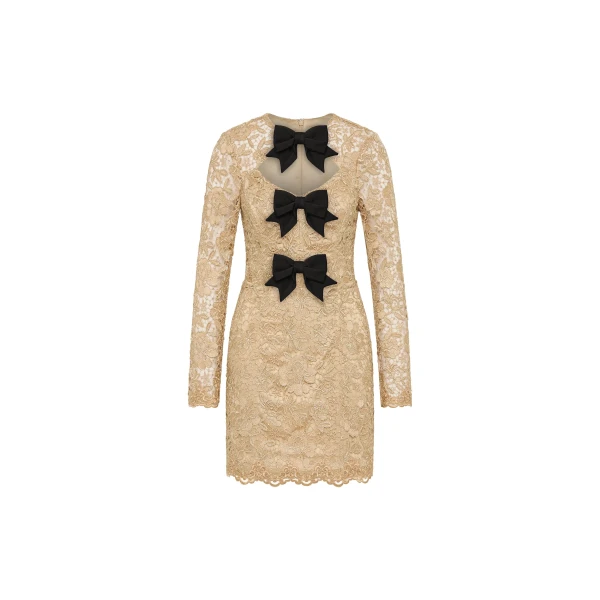 Nottingham Mini Dress in Gold