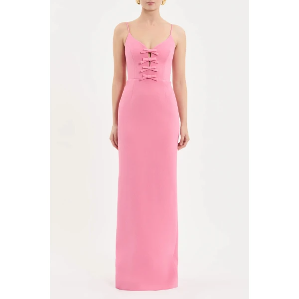 Rebecca Vallance Preston Bow Gown | Evening Gowns | Luxury Shoes 