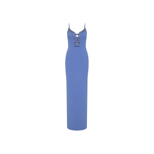 Rebecca Vallance Preston Diamante Bow Gown
