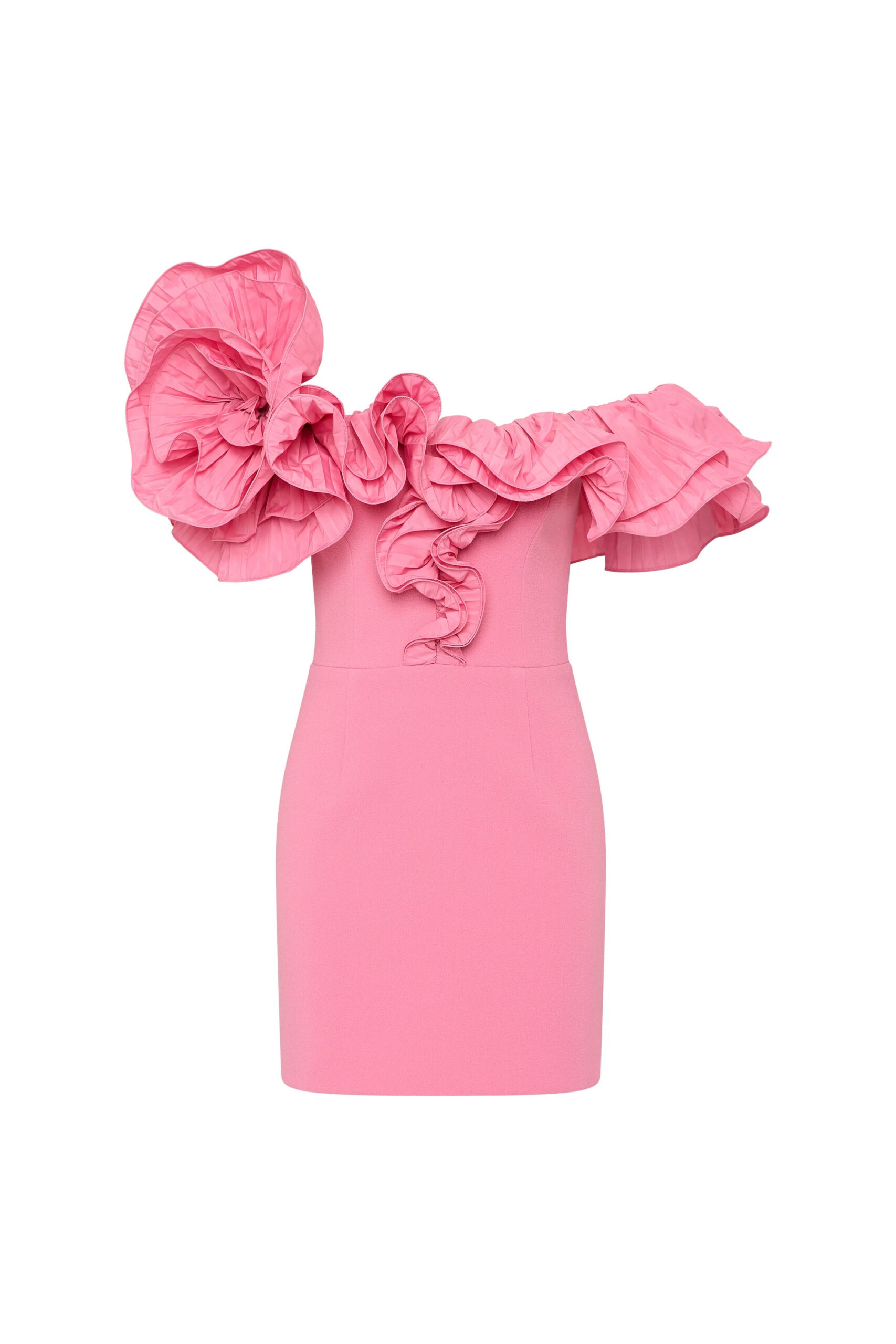 Rebecca Vallance Preston Frill Mini Dress 0 Rebecca Vallance Preston Frill Mini Dress | Mini Dresses | Luxury Shoes