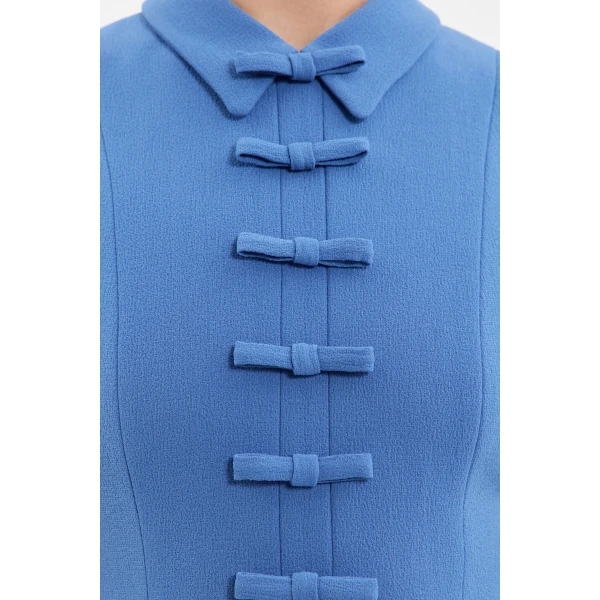 Rebecca Vallance Preston Short Sleeve Midi Dress