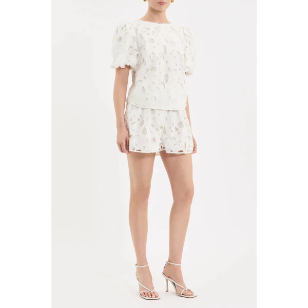 Rebecca Vallance Ivory top