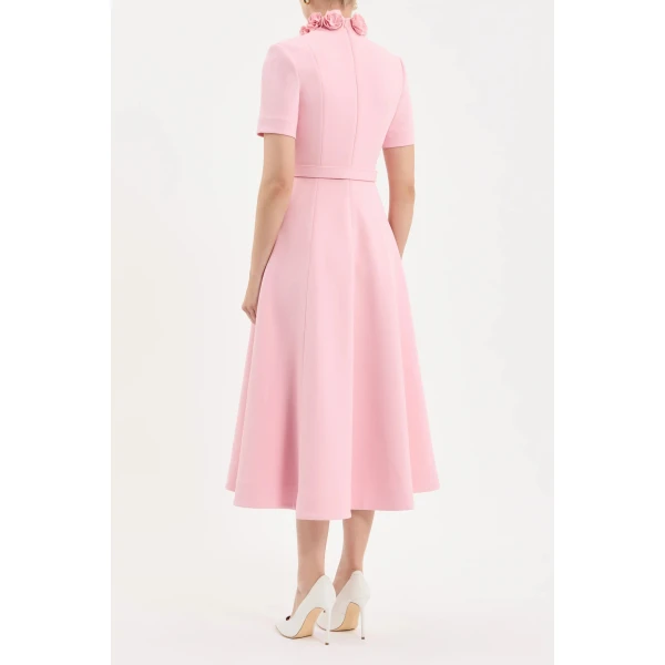 Rebecca Vallance Yorkshire Short Sleeve Midi Dress | Midi Dresses | Luxury Shoes 