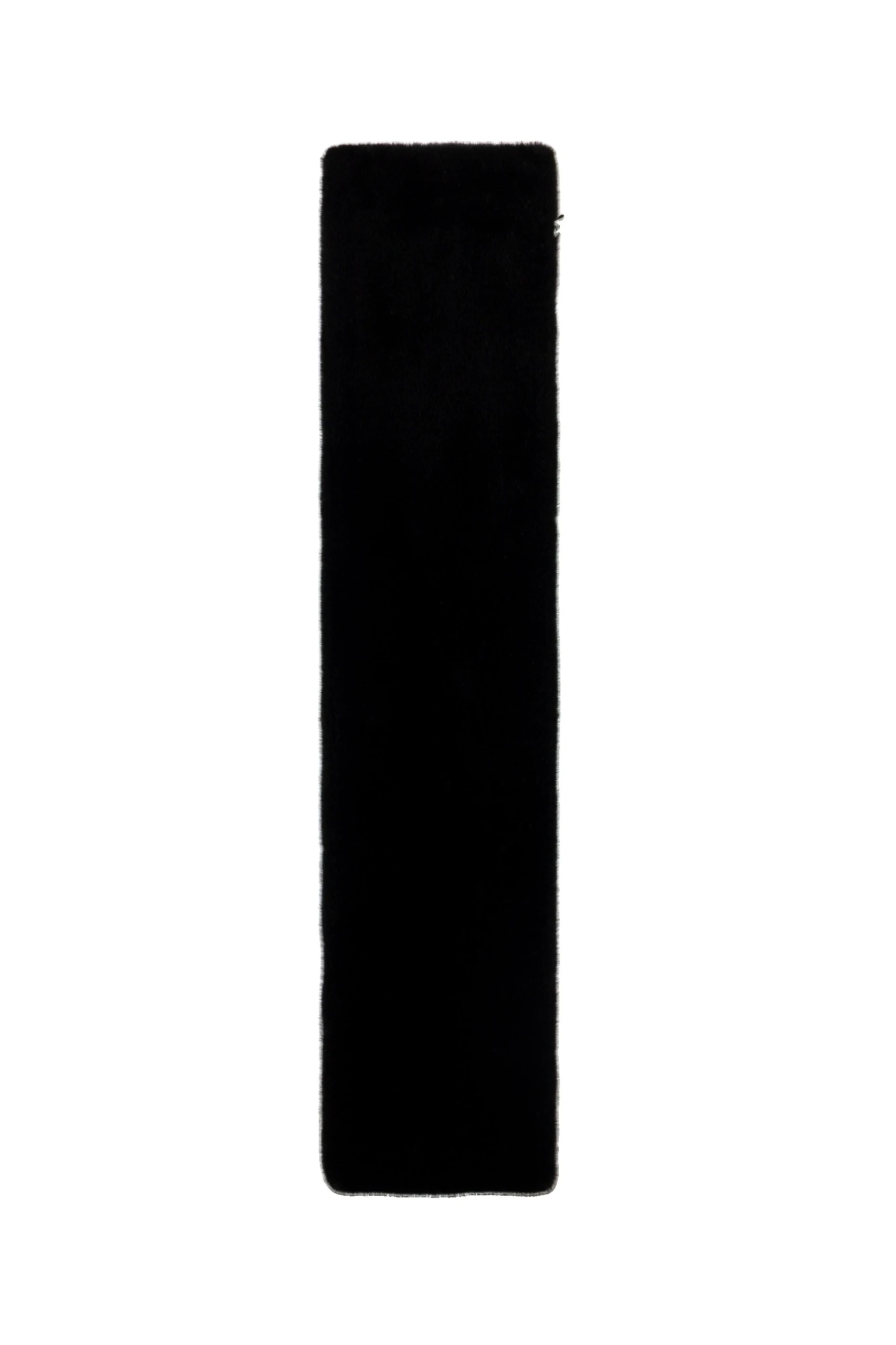 SIMKHAI Anaia Faux Fur Scarf in Black SIMKHAI Anaia Faux Fur Scarf in Black