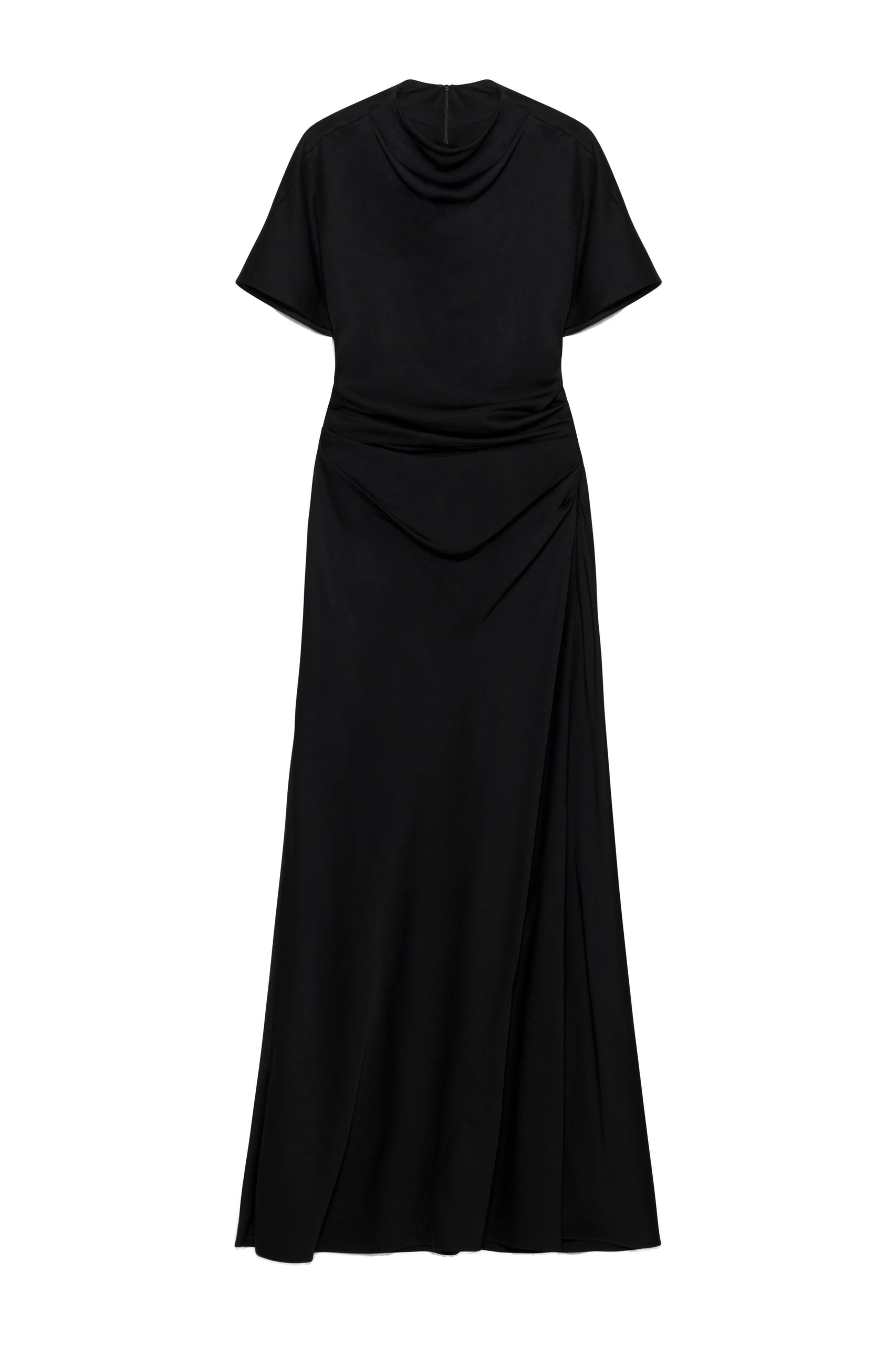 SIMKHAI Annibelis Satin Gown in Black SIMKHAI Annibelis Satin Gown in Black
