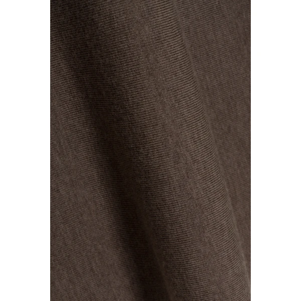Atwood Merino Wool Trumpet Skirt in Birch Melange - Image 6