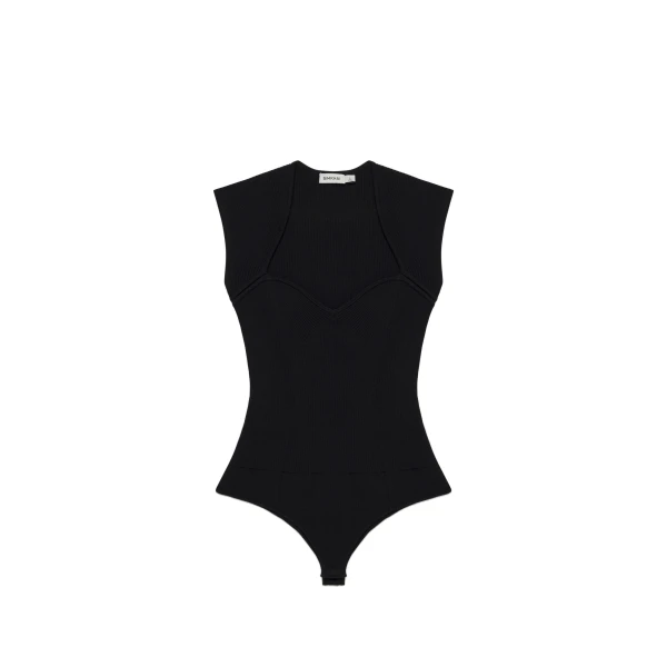 Barbara Bodysuit in Black