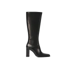 SIMKHAI Carolyn Leather Boot in Black