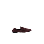 SIMKHAI Danna Suede Loafer in Cacao