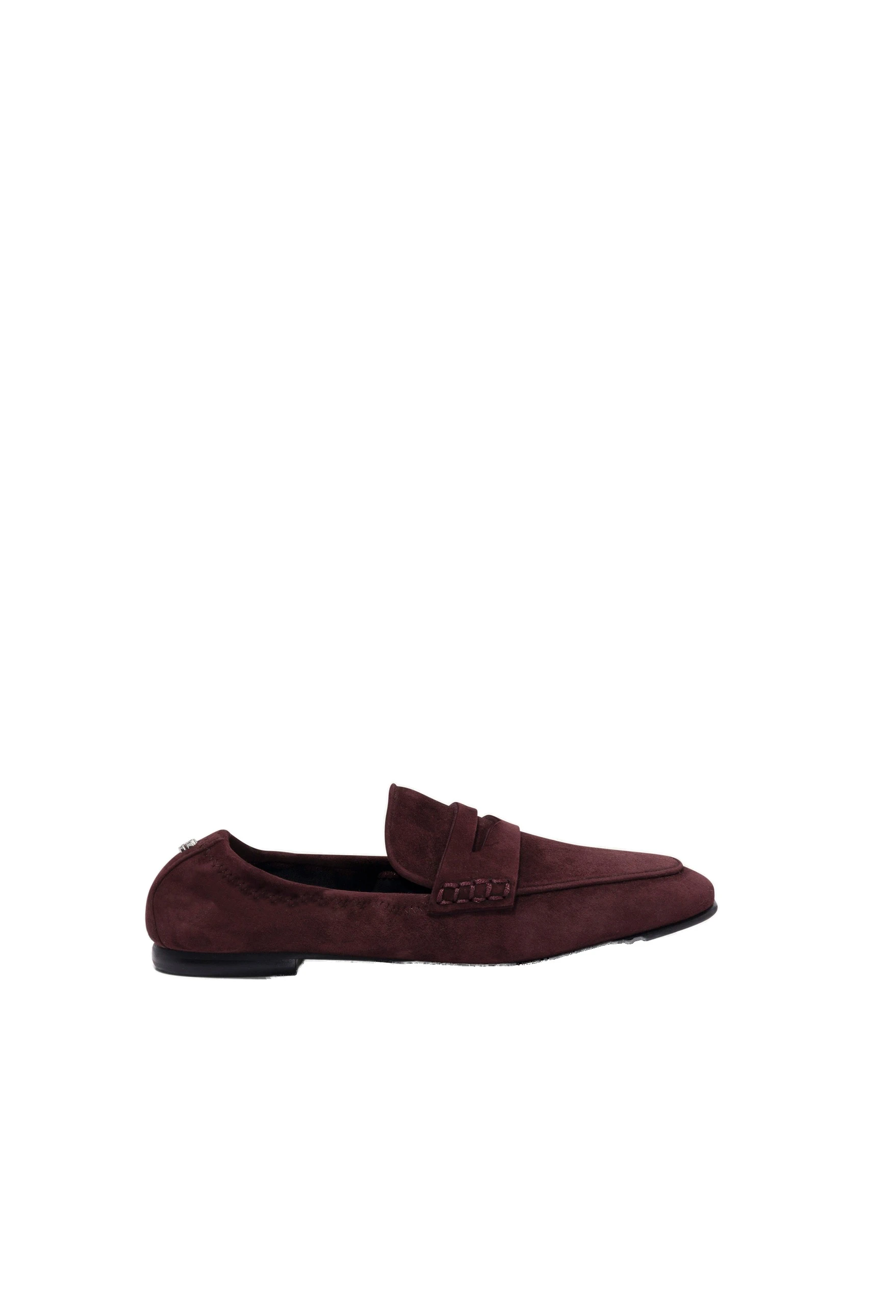 SIMKHAI Danna Suede Loafer in Cacao SIMKHAI Danna Suede Loafer in Cacao