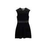 SIMKHAI Esri Knit Mini Dress in Black