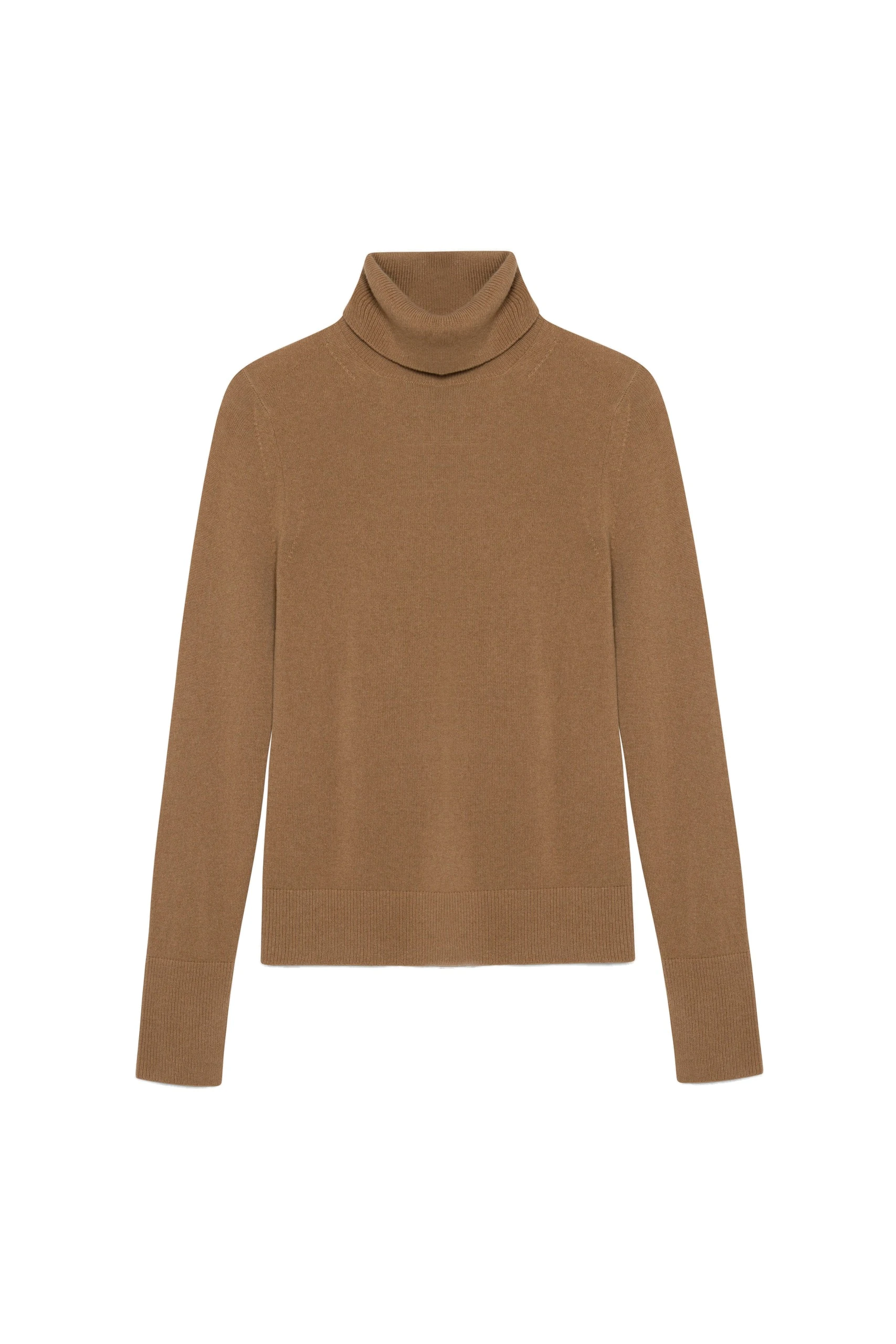 SIMKHAI Fenwick Cashmere Turtleneck in Camel SIMKHAI Fenwick Cashmere Turtleneck in Camel