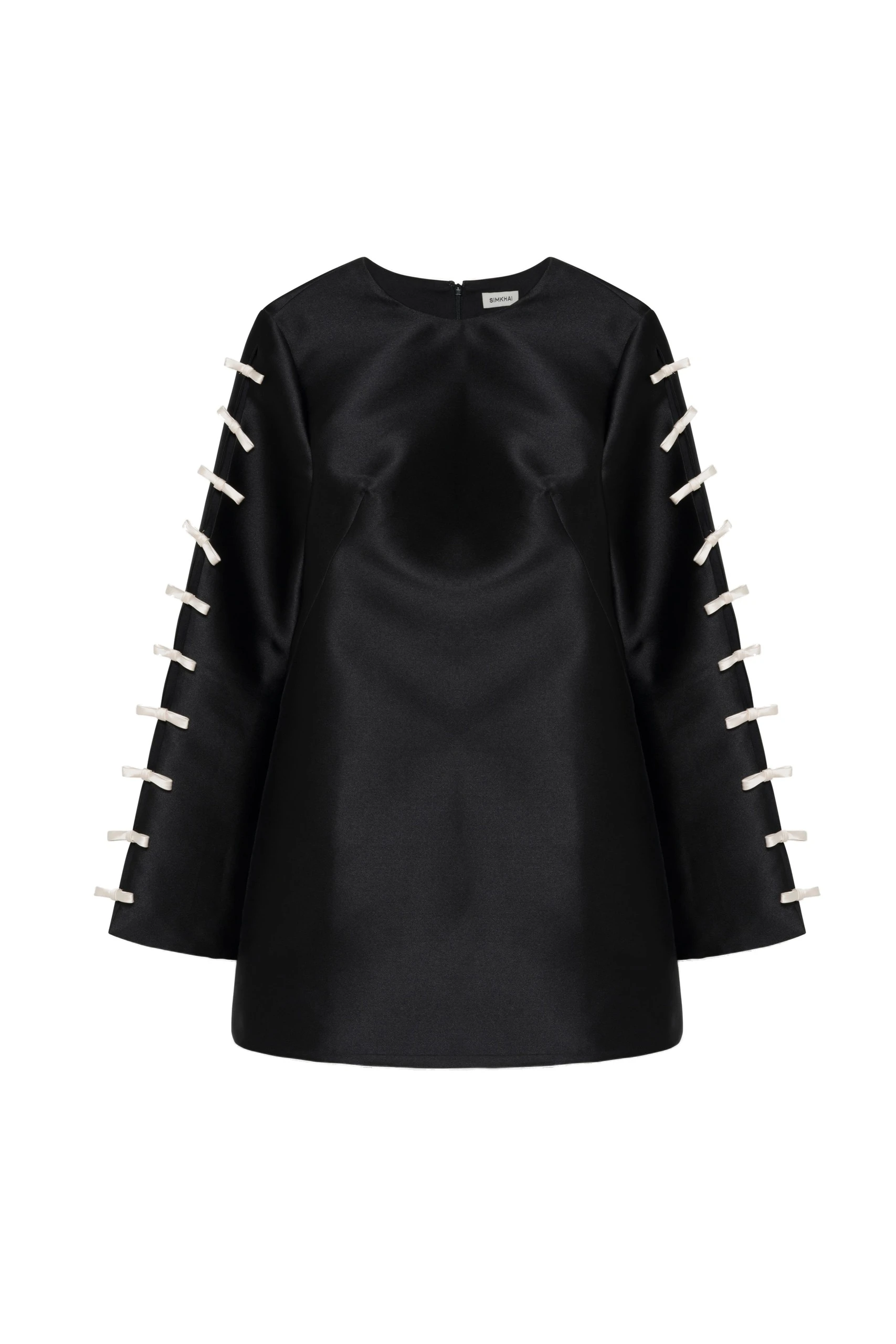 SIMKHAI Fiora Mini Dress in Black Frost Multi SIMKHAI Fiora Mini Dress in Black Frost Multi