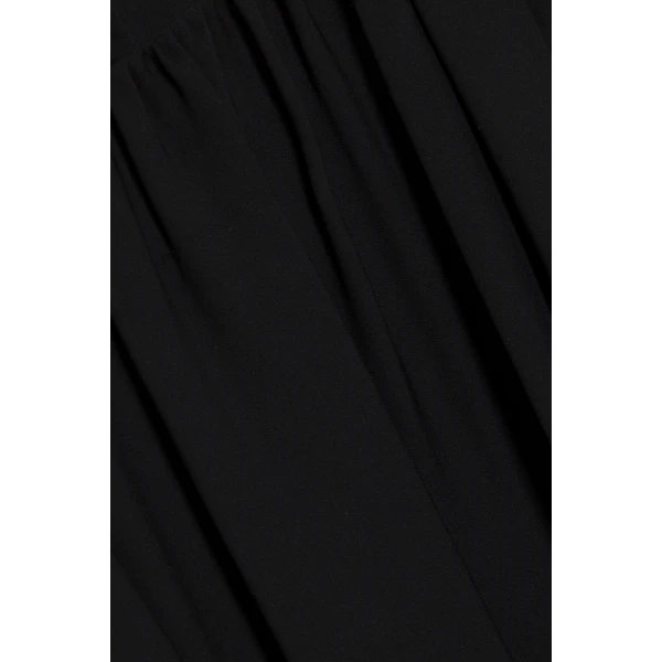 Frida Silk Georgette Top in Black - Image 6