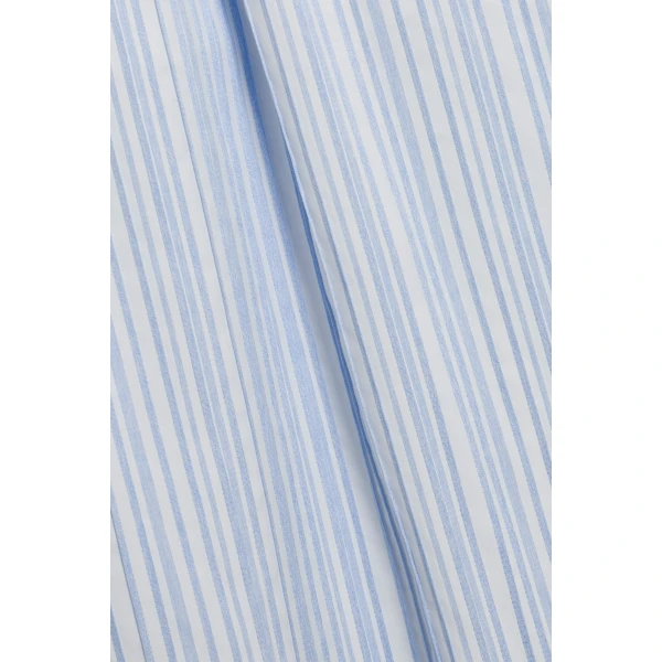 Grace Wide Leg Pant in Blue Stripe - Image 5