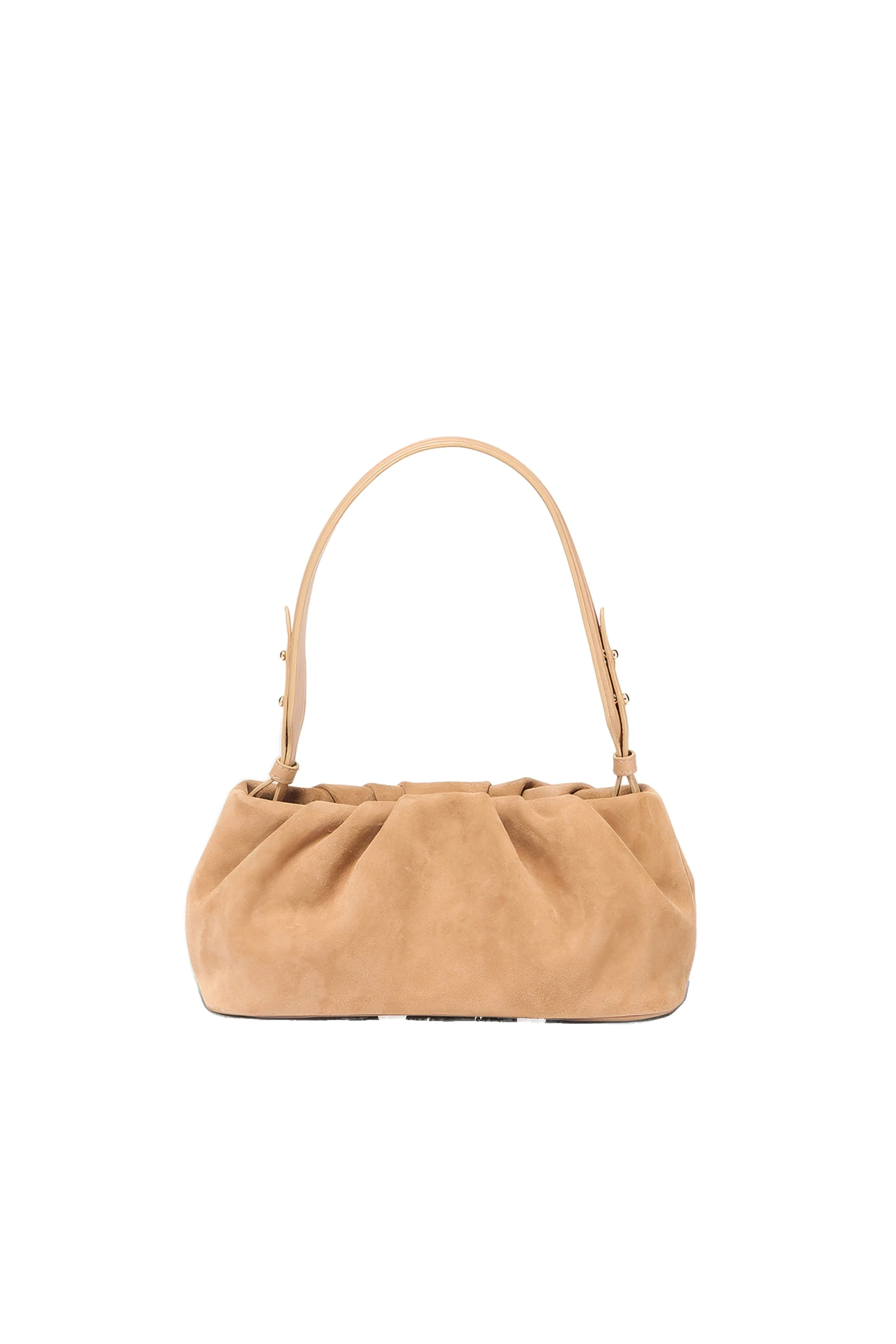 SIMKHAI Harlow Suede Shoulder Bag in Light Camel SIMKHAI Harlow Suede Shoulder Bag in Light Camel
