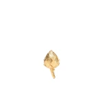 SIMKHAI Isabella Artichoke Clutch in Gold