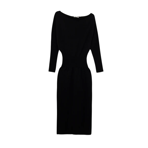 SIMKHAI Janese Knit Dress in Black