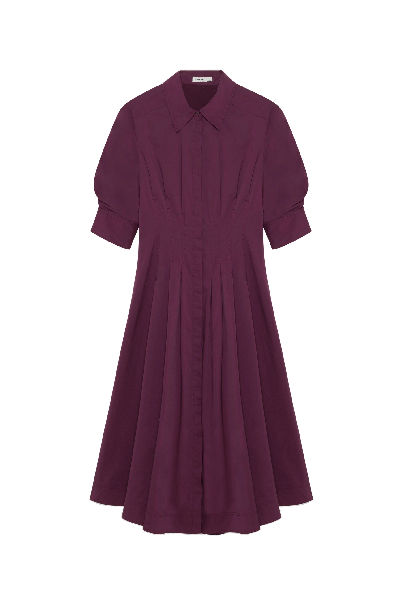SIMKHAI Jazz Midi Dress in Fig SIMKHAI Jazz Midi Dress in Fig
