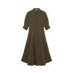 SIMKHAI Jazz Midi Dress in Sea Turtle