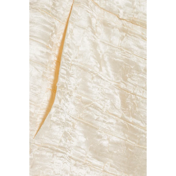 Jette Satin Pant in Porcelain - Image 6