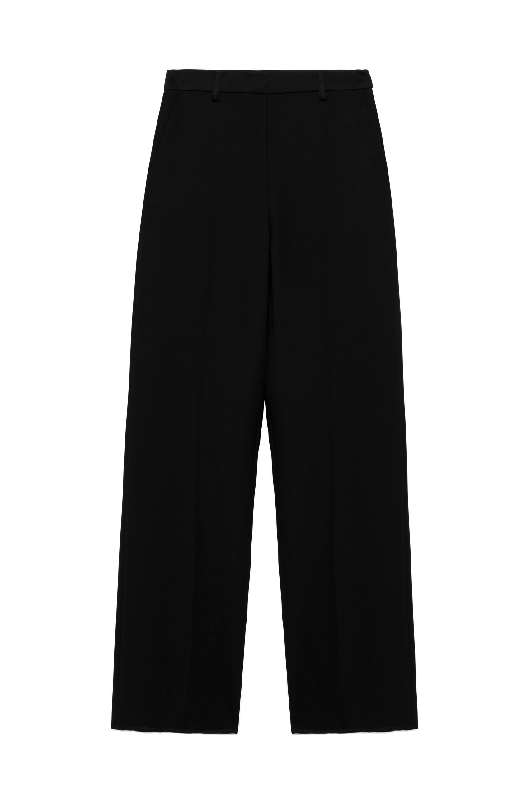 SIMKHAI Kaia Straight Leg Pant in Black SIMKHAI Kaia Straight Leg Pant in Black