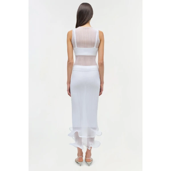 Kelso Skirt in White - Image 5