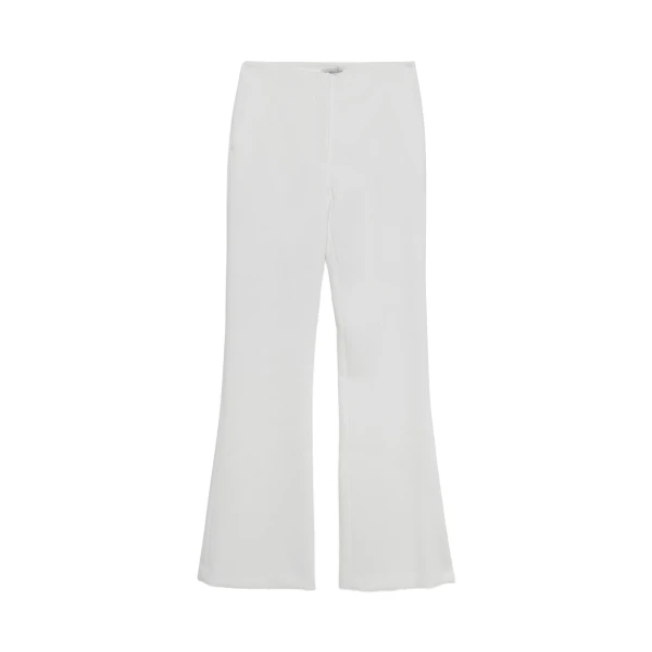 SIMKHAI Kenna Twill Trouser in Ivory
