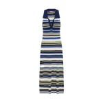 SIMKHAI Kerrin Knit Midi Dress in Midnight Multi