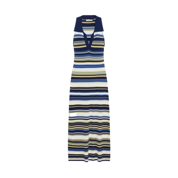 Kerrin Knit Midi Dress in Midnight Multi