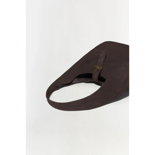 Khai Suede Bag in Cacao - Image 5