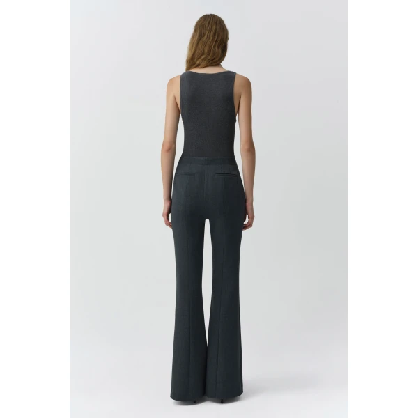 Kioni Silk Cashmere Tank in Grey - Image 5