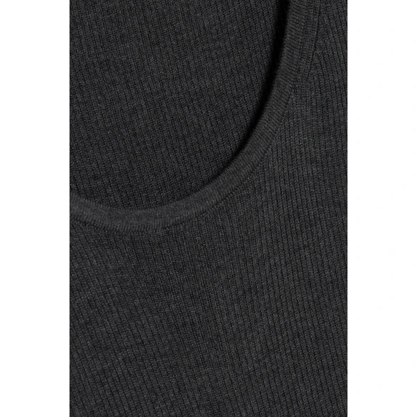 Kioni Silk Cashmere Tank in Grey - Image 6