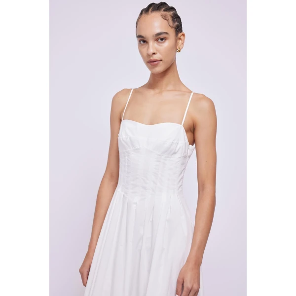Kittiya Dress in White - Image 5