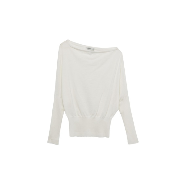 SIMKHAI Lavina Sweater in Ivory