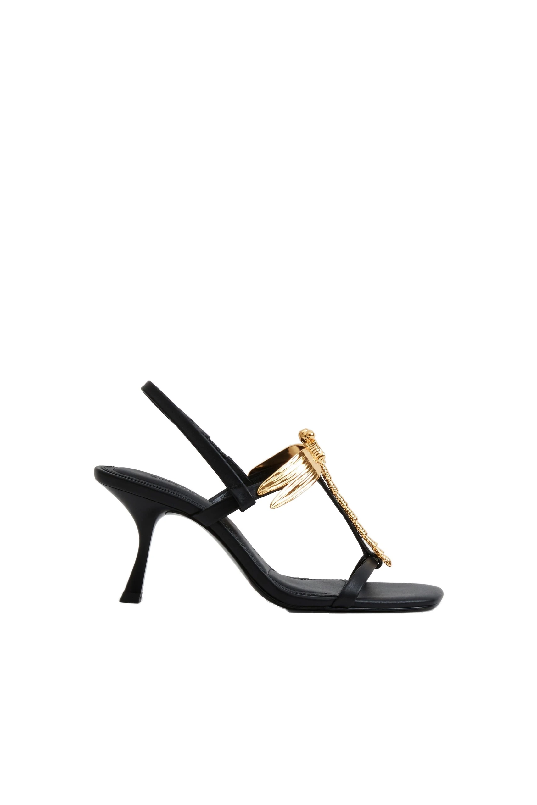 SIMKHAI Lula Dragonfly Heel in Black Gold SIMKHAI Lula Dragonfly Heel in Black Gold